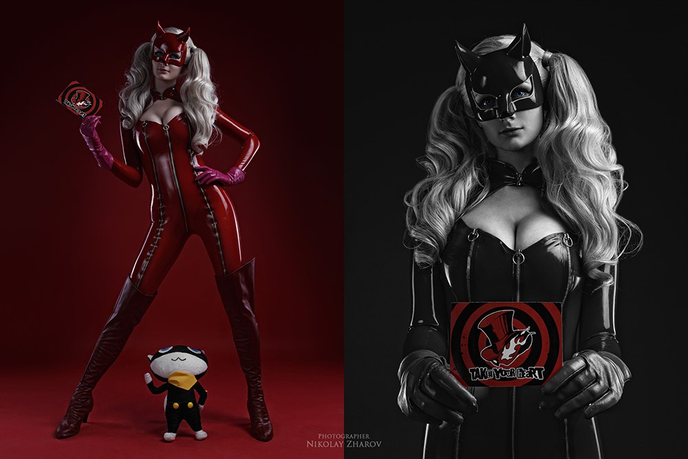 Модель Влада "Tniwe" Крастофски в образе Анн Такамаки из Persona 5