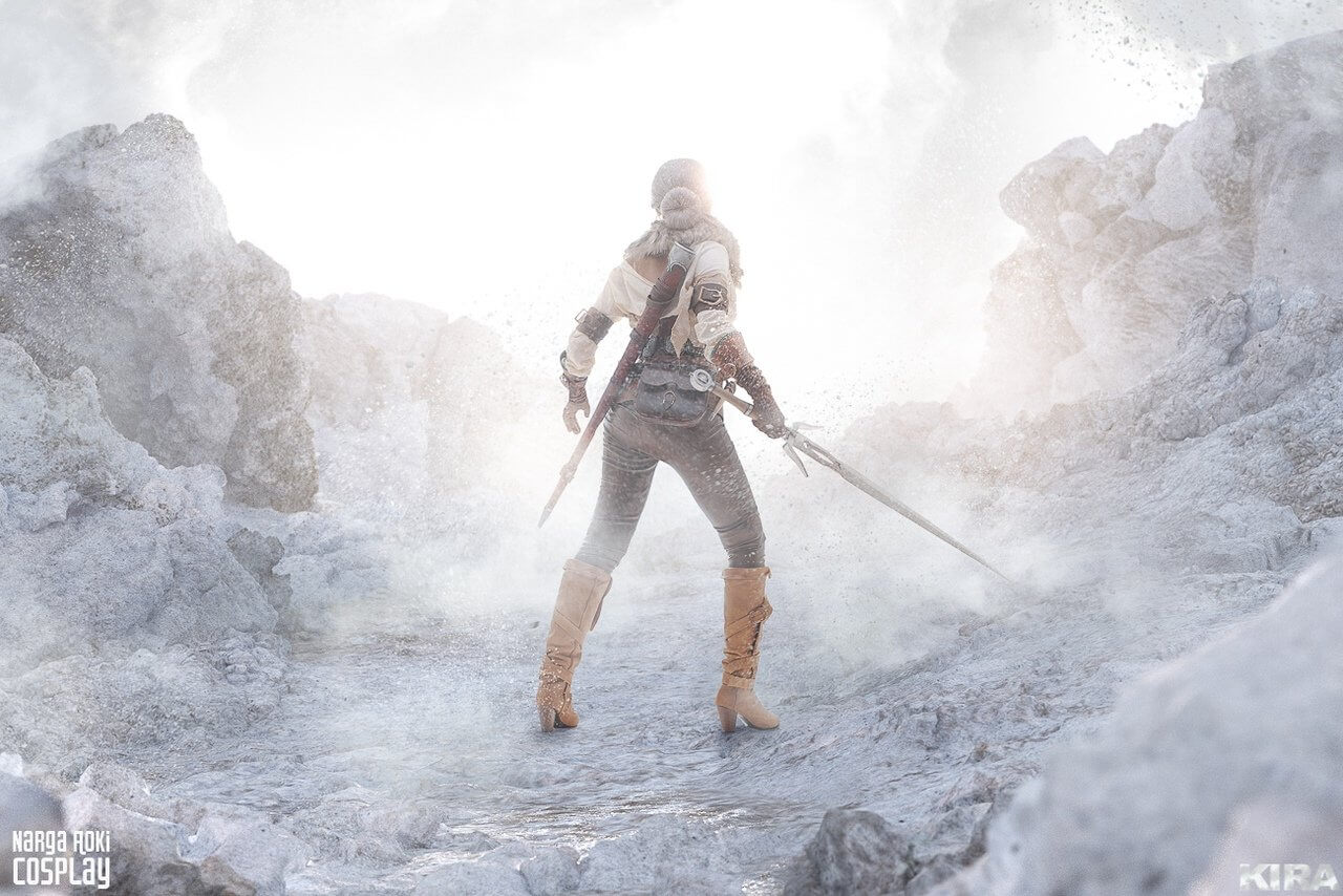 Narga "Наташа Кочеткова" в образе Цири - The Witcher 3: Wild Hunt.