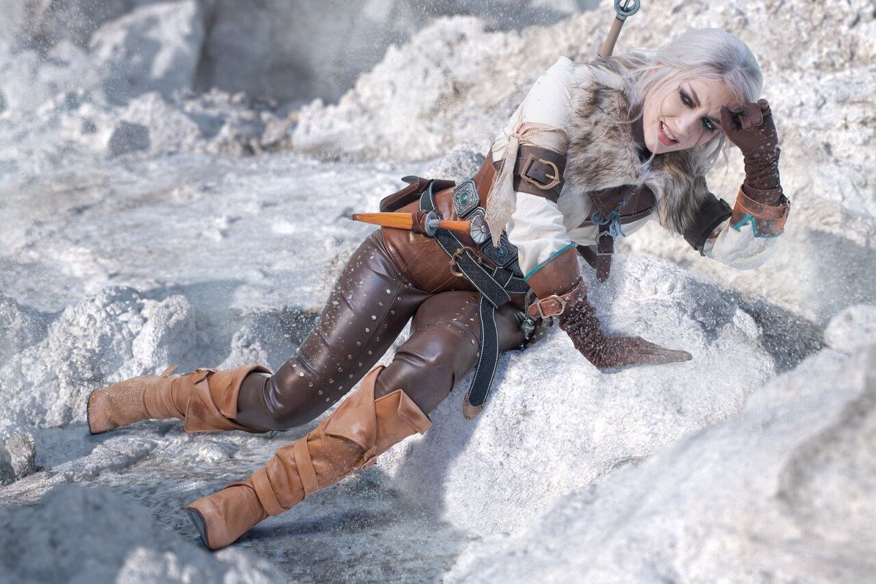 Narga "Наташа Кочеткова" в образе Цири - The Witcher 3: Wild Hunt.