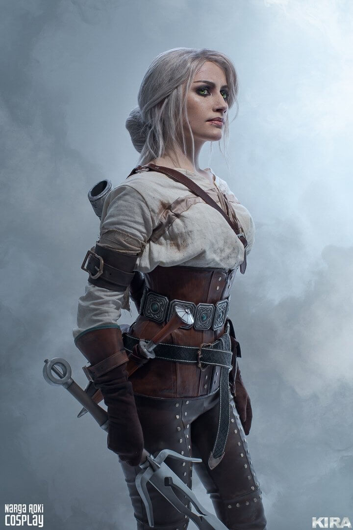 Narga "Наташа Кочеткова" в образе Цири - The Witcher 3: Wild Hunt.