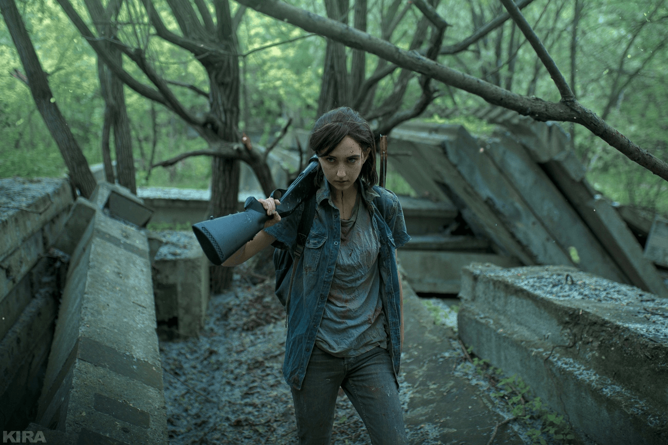 Модель Мольза в образе Элли. Фотограф KIRA. The Last of Us