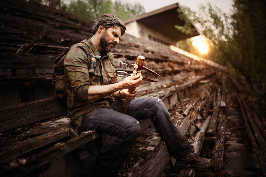 Модель Maul в образе Джоэла. Фотограф eosAndy. The Last of Us