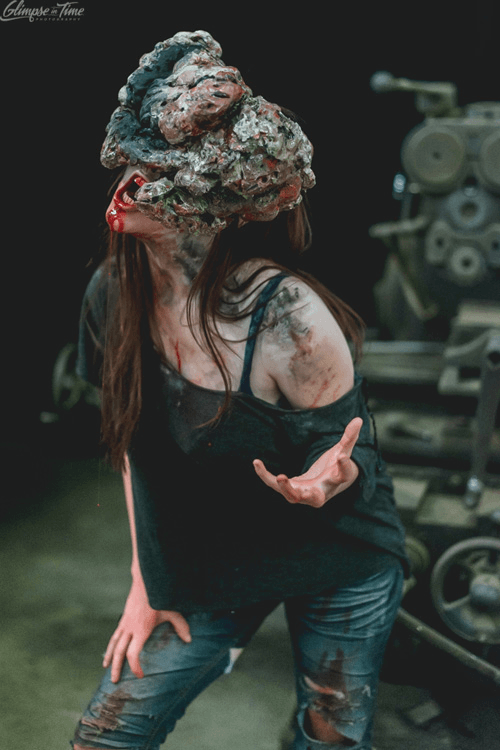 Косплей на заражённых из The Last of Us