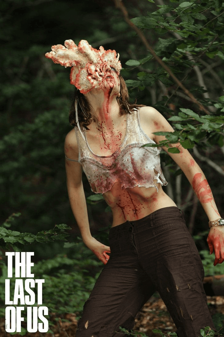 Косплей на заражённых из The Last of Us
