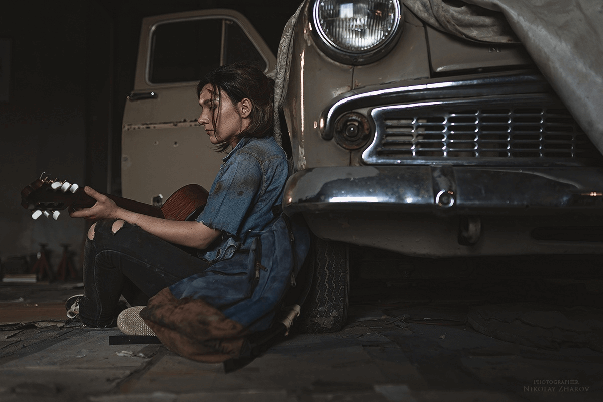 Модель Keyvei в образе Элли. Фотограф Nikolay Zharov. The Last of Us