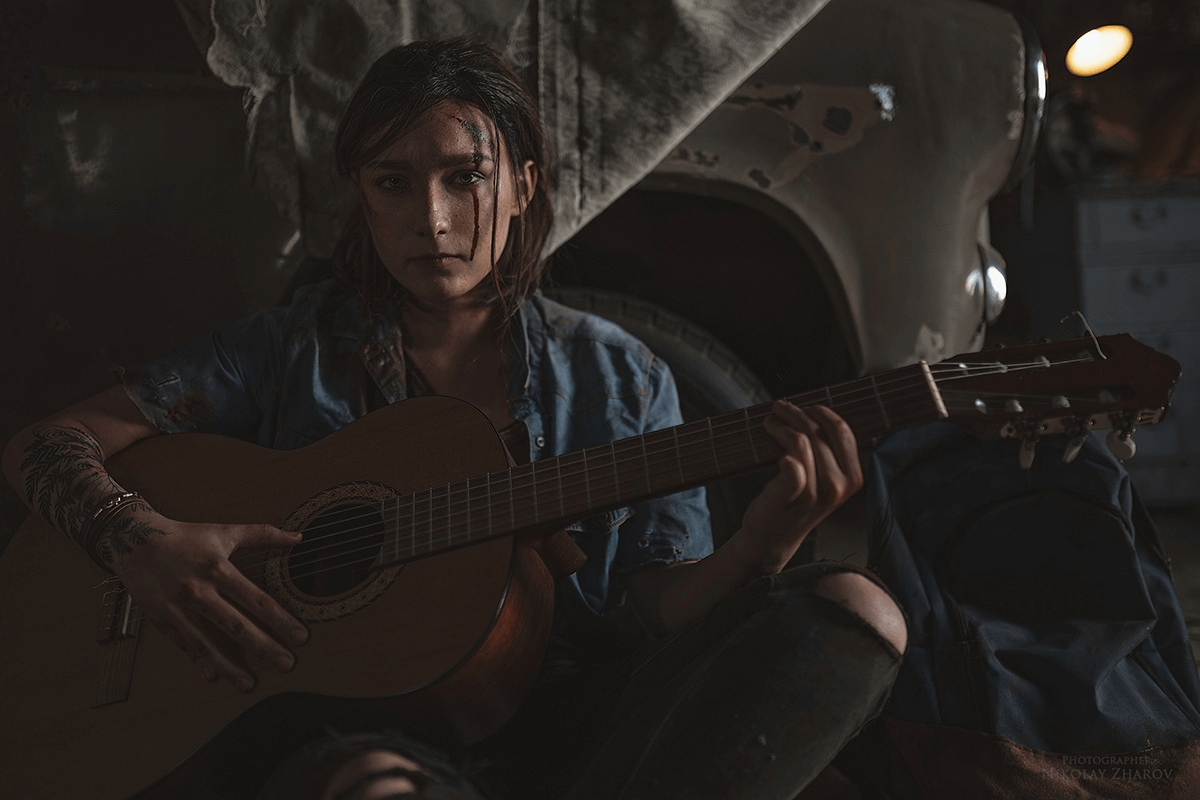 Модель Keyvei в образе Элли. Фотограф Nikolay Zharov. The Last of Us