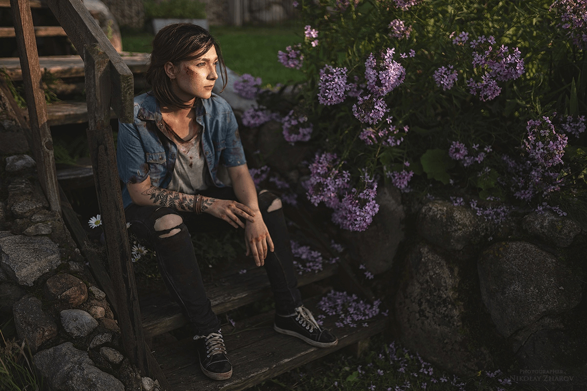 Модель Keyvei в образе Элли. Фотограф Nikolay Zharov. The Last of Us