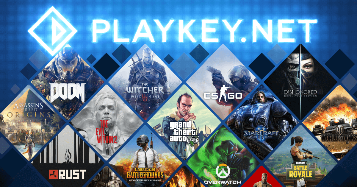 PLAYKEY облачный гейминг