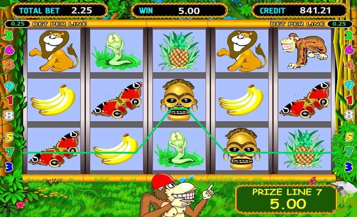 игровой автомат Crazy Monkey