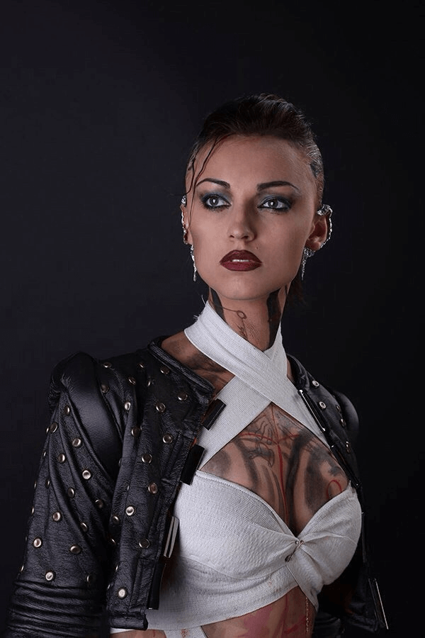 Косплей на Джек из Mass Effect
